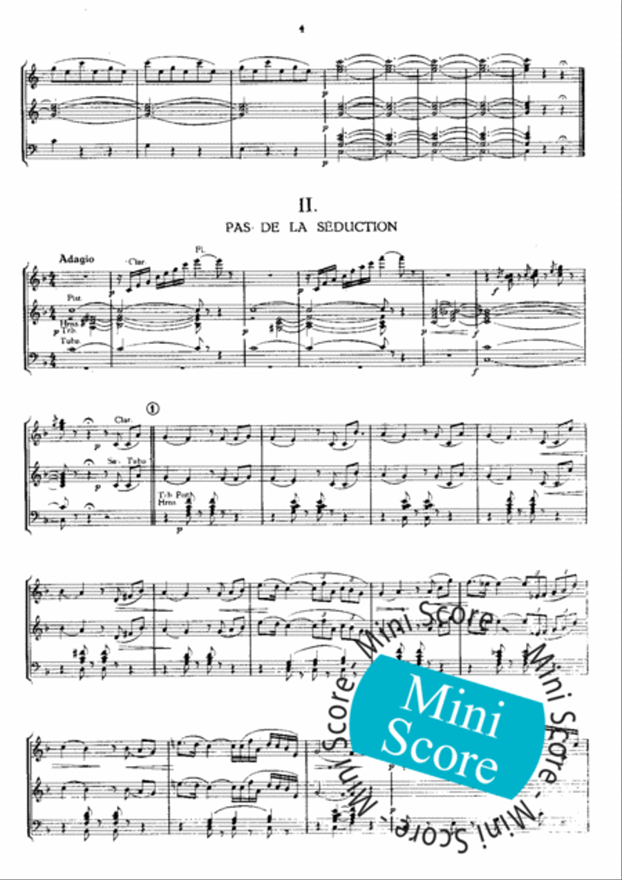 Faust Ballet Concert Band scores gallery preview page 8