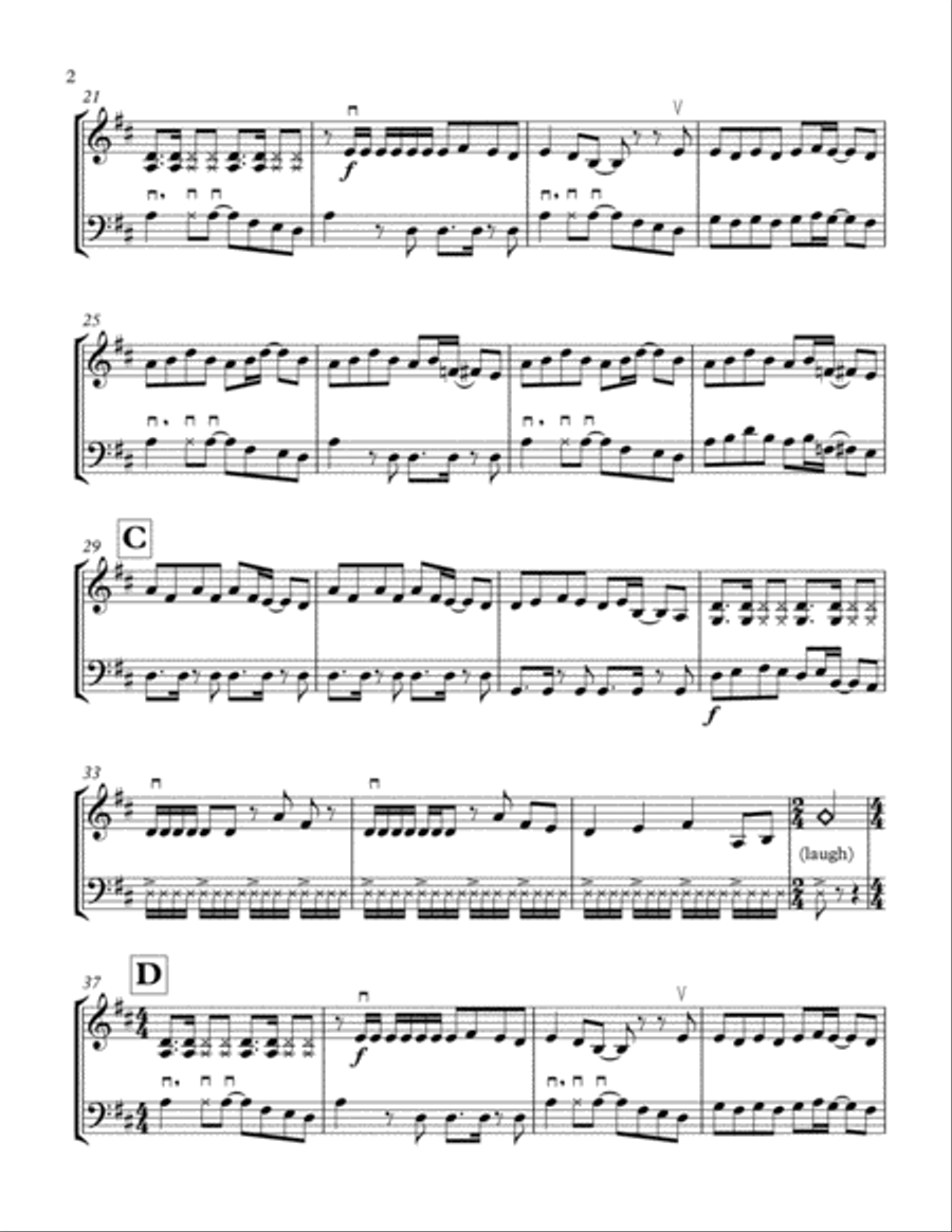 Best Day Of My Life String Duet scores gallery preview page 4