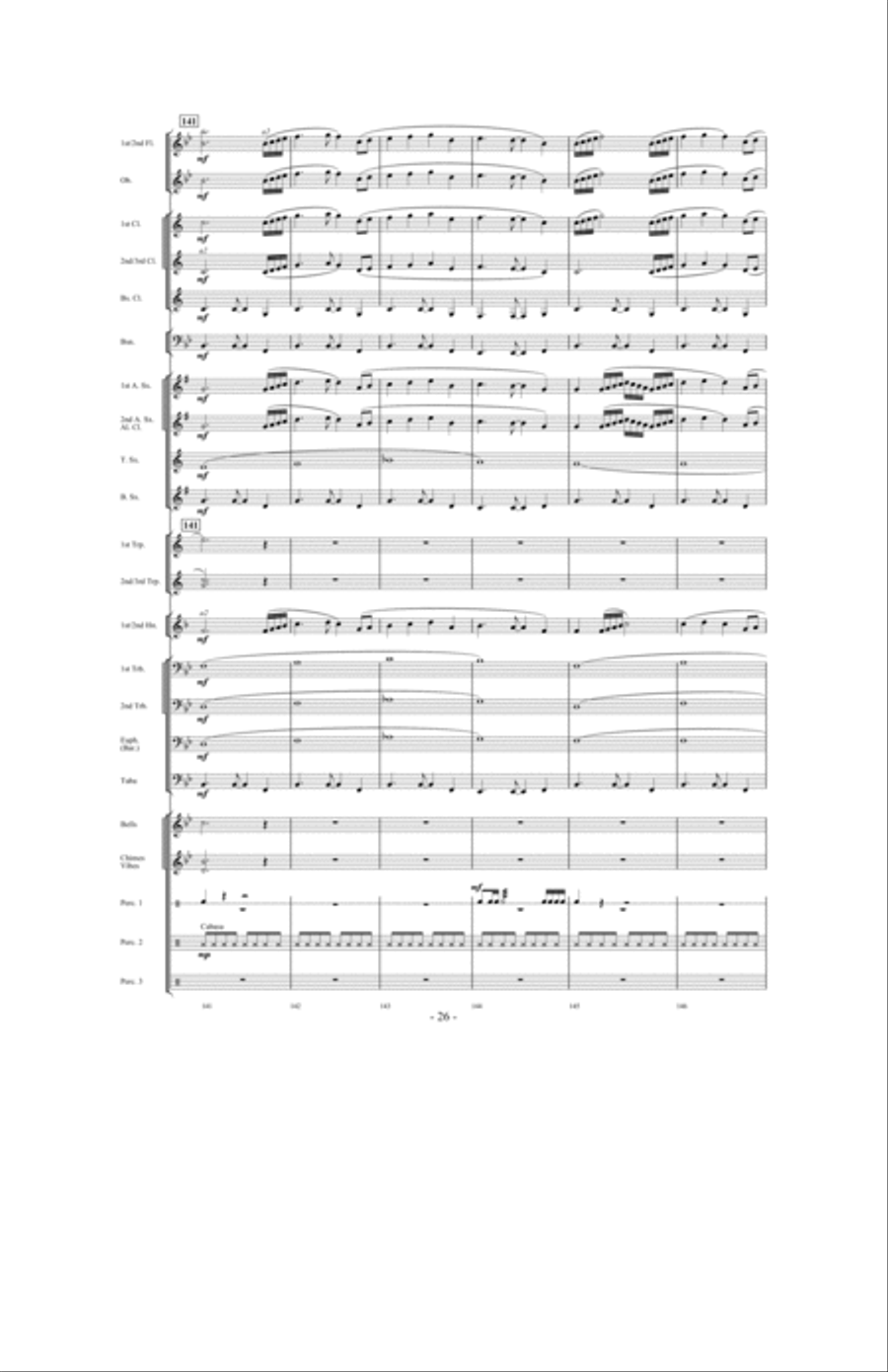 Force Majeure Concert Band scores gallery preview page 25