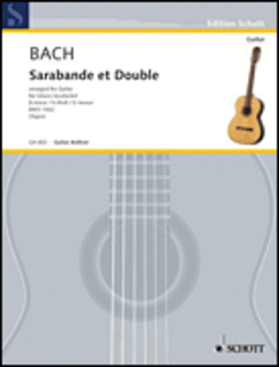 Book cover for Sarabande and Double in B Minor