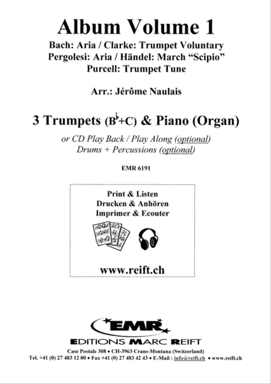 Album Volume 1 Trumpet Trio scores gallery preview page 2