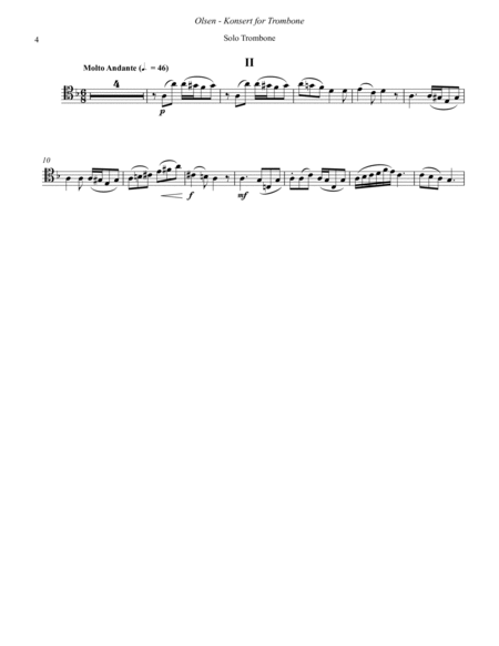 Concerto in F for Trombone & Piano