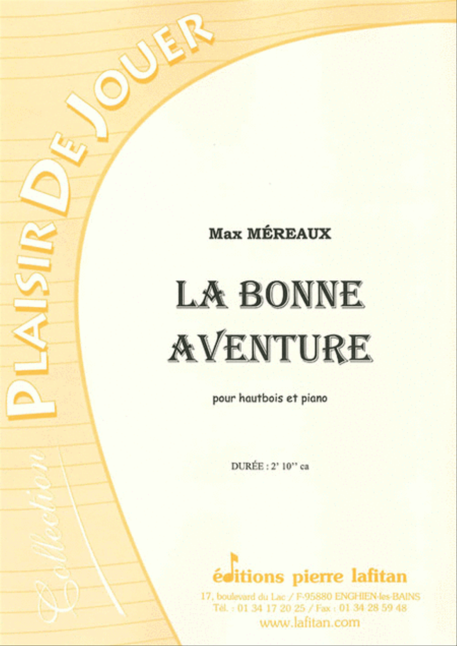 La Bonne Aventure Piano Accompaniment scores gallery preview page 1