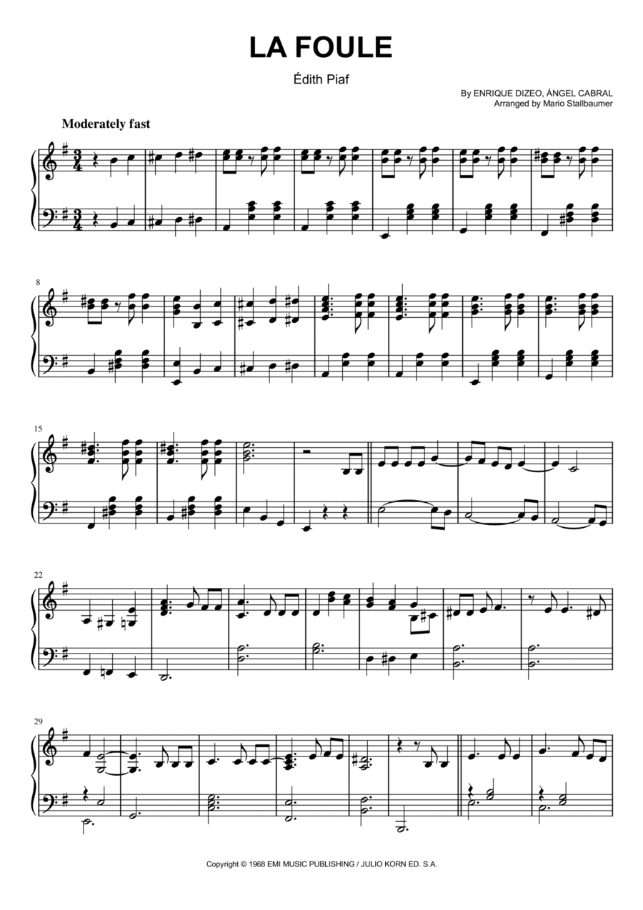 La piano sale
