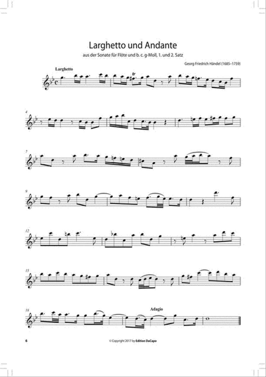 Da Capo Bühnenspaß Bronze - Flöte Flute Solo scores gallery preview page 2