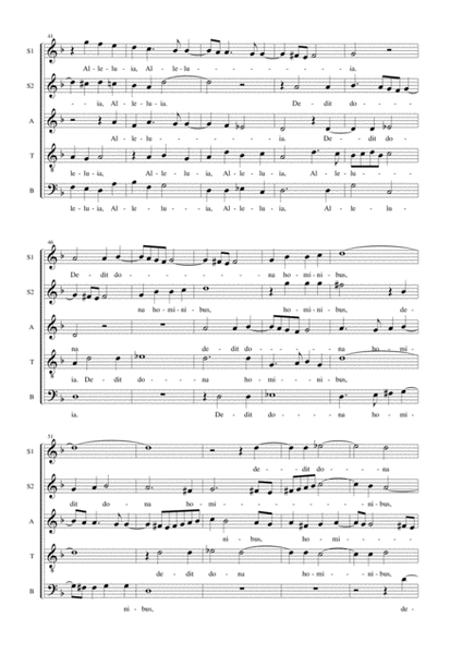 ASCENDENS CHRISTUM IN ALTUM - Fo SSATB Choir - De Victoria image number null