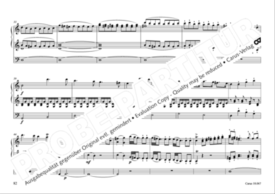 17 Church sonatas Organ Solo scores gallery preview page 83