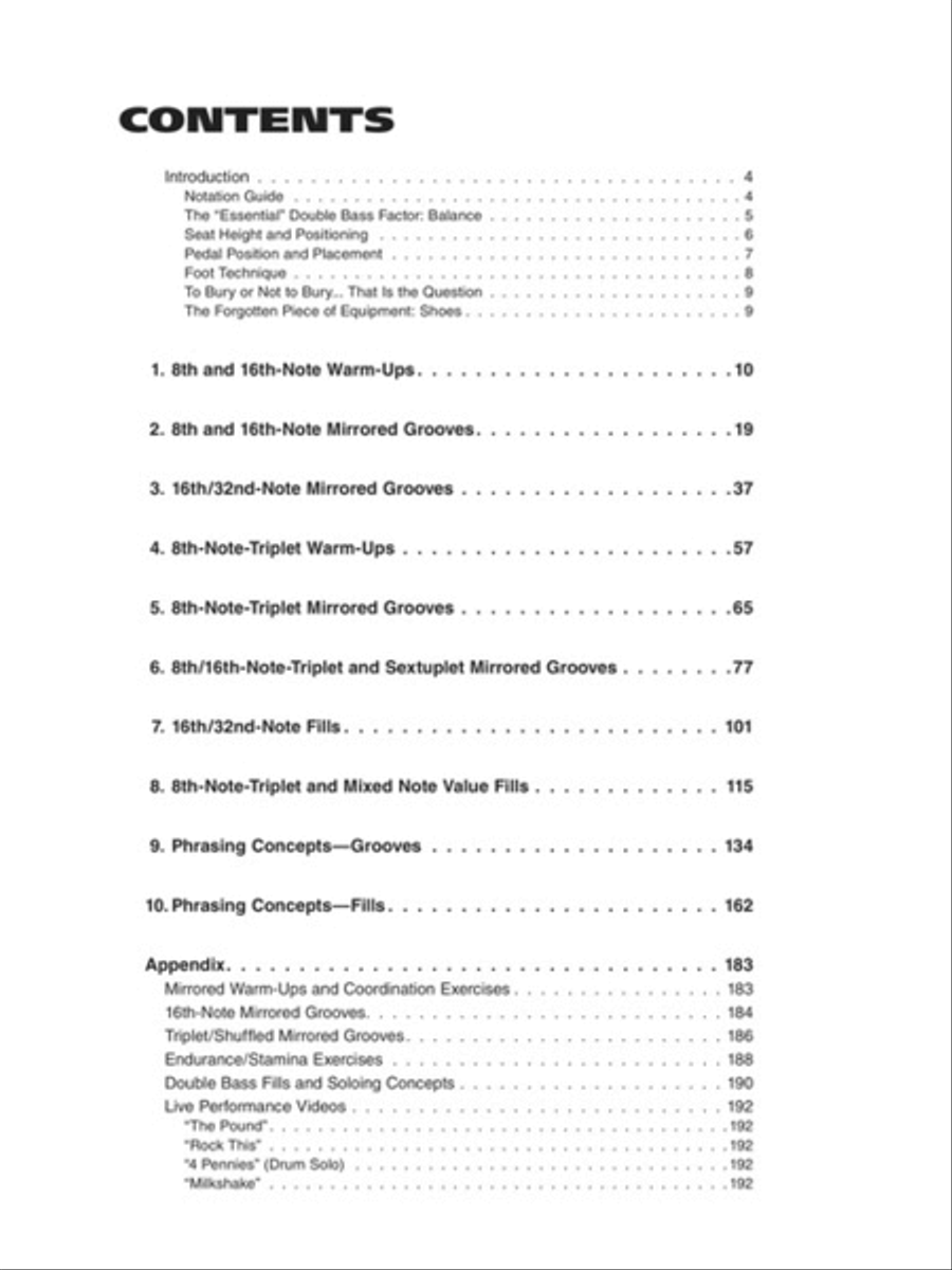 Essential Double Bass Drumming Techniques Drums scores gallery preview page 3