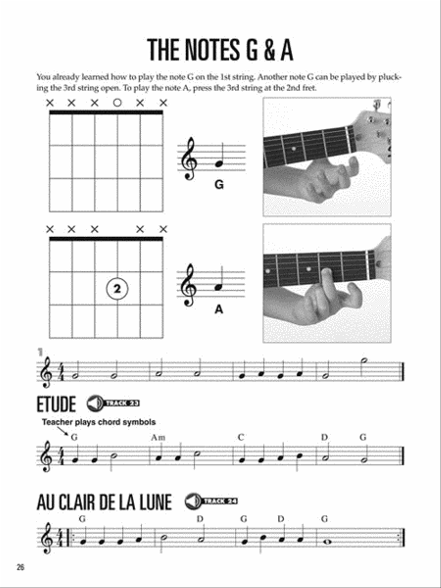 Guitar for Kids Guitar scores gallery preview page 7