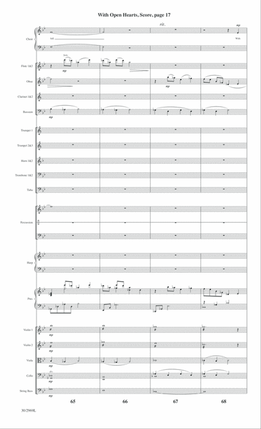 The Heart of Christmas - Full Score Choir scores gallery preview page 45