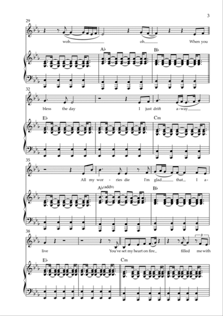 I'm Alive I'm Alive Voice scores gallery preview page 3