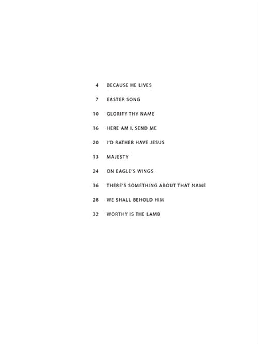 Sacred Classics for Solo Piano Piano Solo scores gallery preview page 2