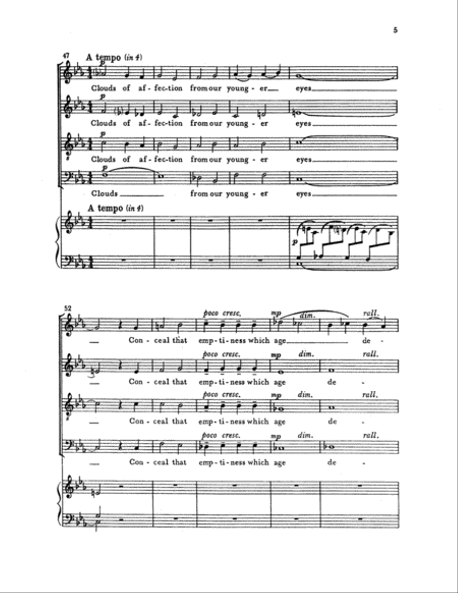 Two Worlds 4-Part scores gallery preview page 6