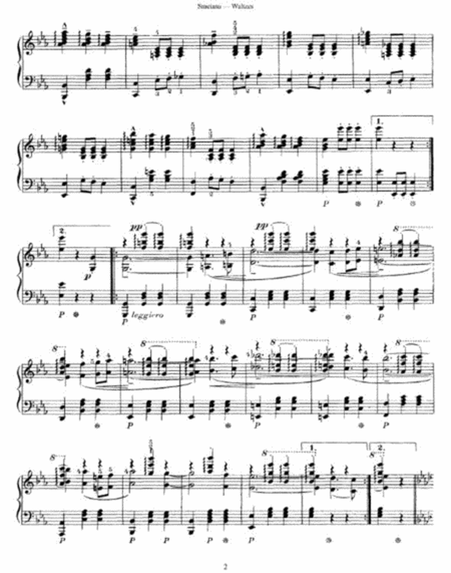 Bedrich Smetana - Waltzes No. 1 in C Minor