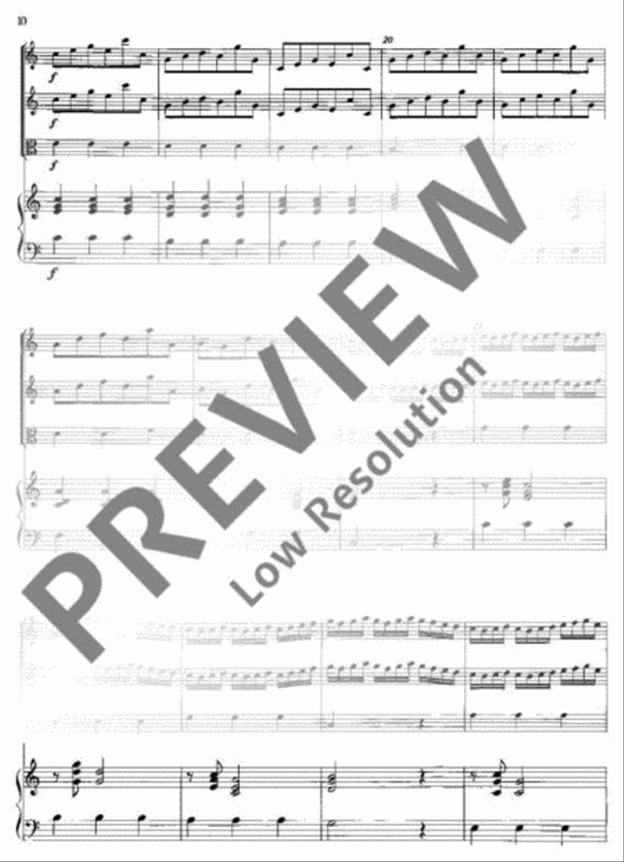 Concerto ripieno String Orchestra scores gallery preview page 11