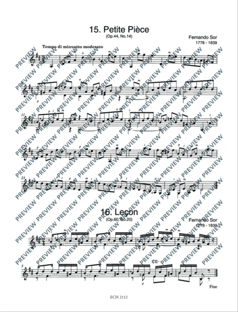 The Classical Book The Classical Book Acoustic Guitar scores gallery preview page 13
