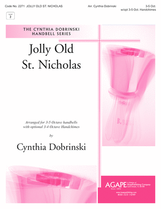Book cover for Jolly Old St. Nicholas Handbell