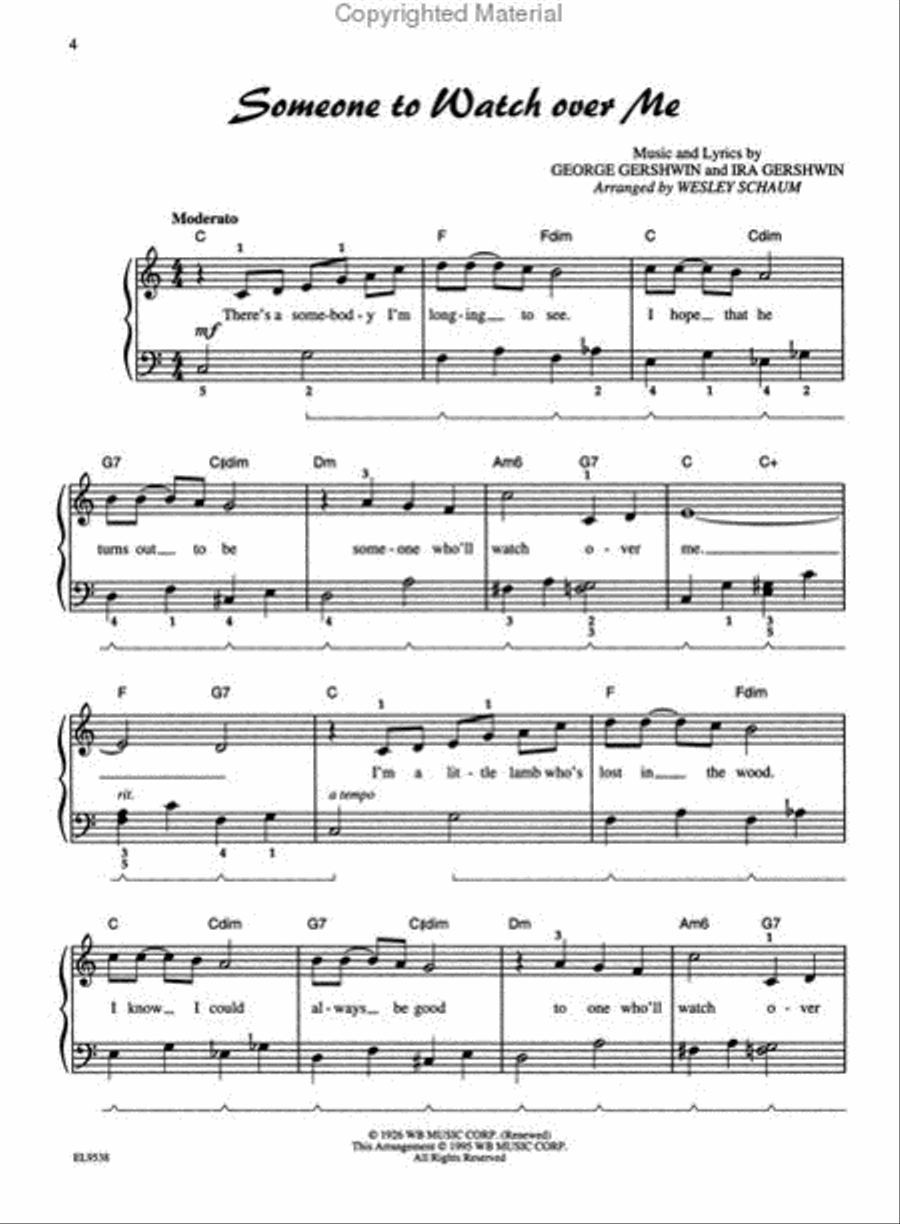 Schaum Pop Favorites Piano Method scores gallery preview page 3