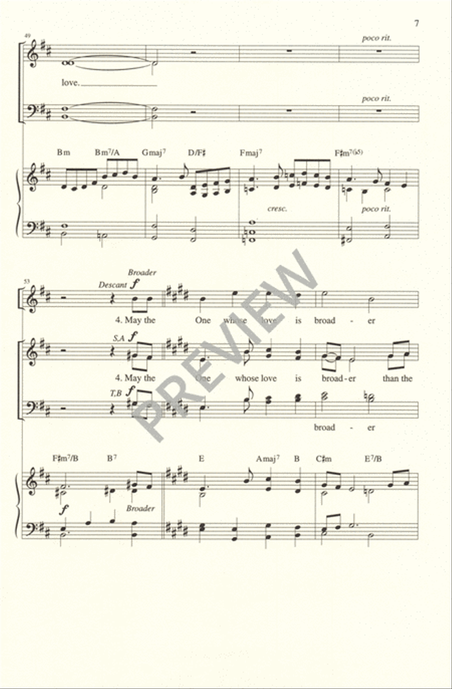 You Are Called to Tell the Story 4-Part scores gallery preview page 7