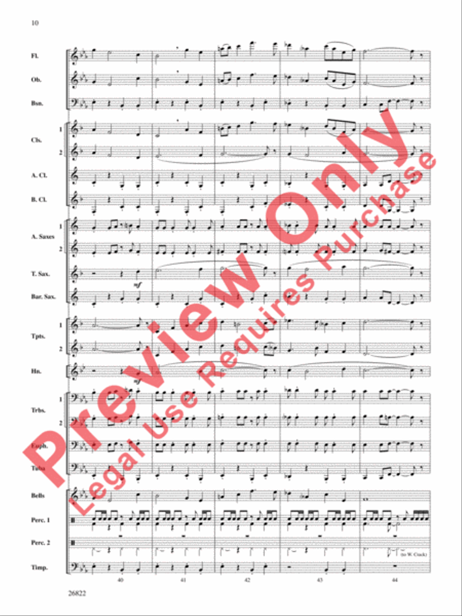 Photo Finish! Concert Band scores gallery preview page 11