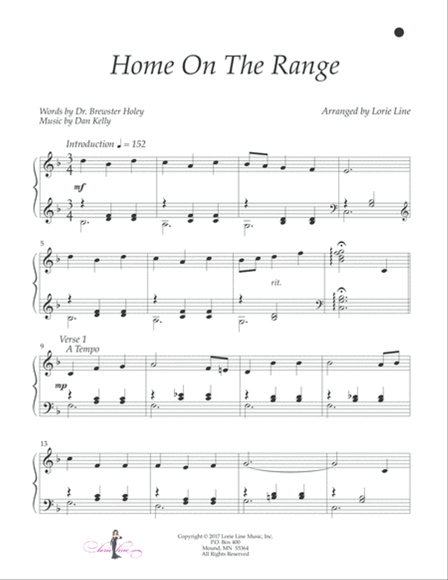 Home On The Range Home On The Range Piano Method scores gallery preview page 2