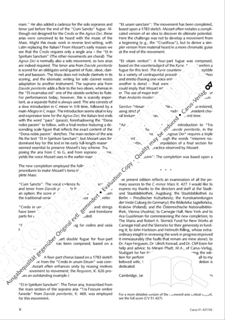 Mass in C Minor, K. 139/47a 