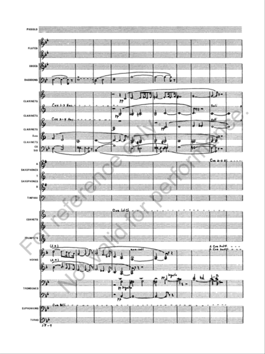 Oberon Oberon Concert Band scores gallery preview page 9