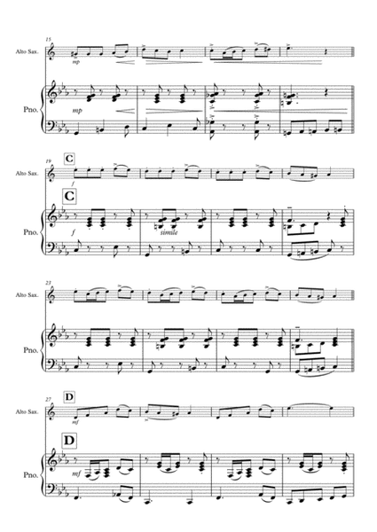 Danza Diabolique (Alto sax. solo, piano acc.) image number null