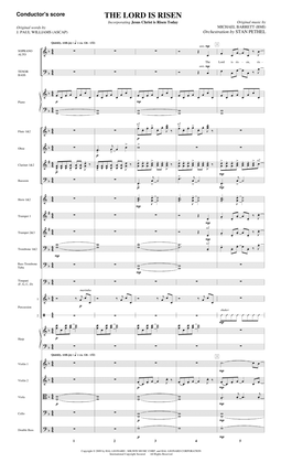 The Lord Is Risen - Full Score
