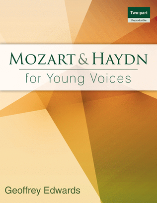 Book cover for Mozart and Haydn for Young Voices