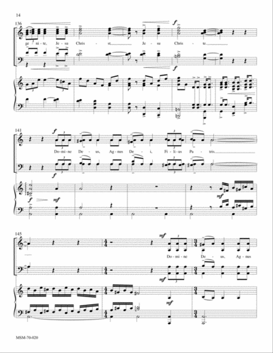 Gloria Gloria Divisi scores gallery preview page 8