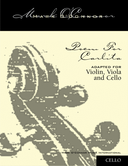 Poem For Carlita (cello part - vln, vla, cel) image number null