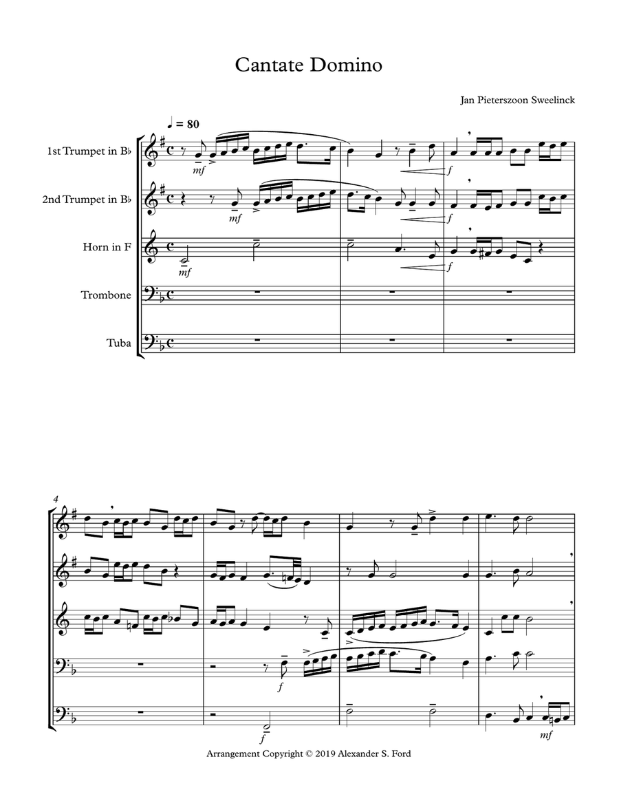 Cantate Domino