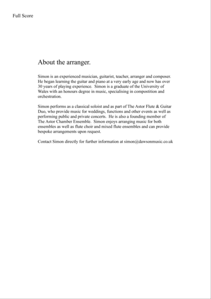 The Christmas Song (chestnuts Roasting On An Open Fire) Flute scores gallery preview page 4