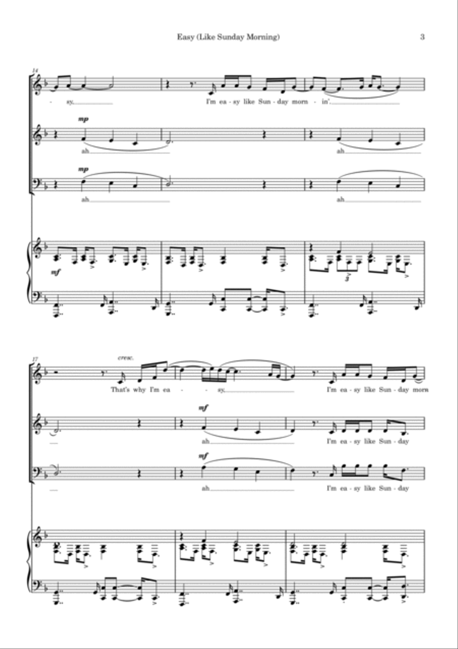 Easy 3-Part scores gallery preview page 3