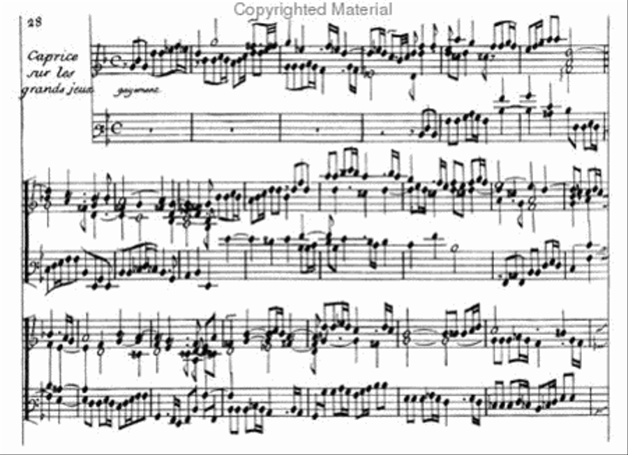 Clerambault First organ book Organ Organ Solo scores gallery preview page 3