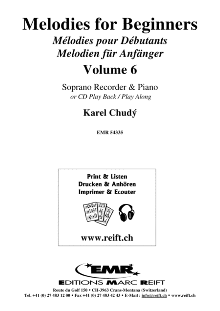 Melodies for Beginners Volume 6 Soprano Recorder scores gallery preview page 2