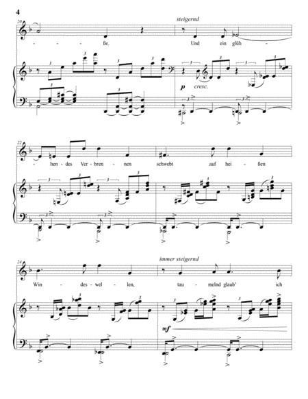 KORNGOLD: Sommer, Op. 9 no. 6 (transposed to F major)