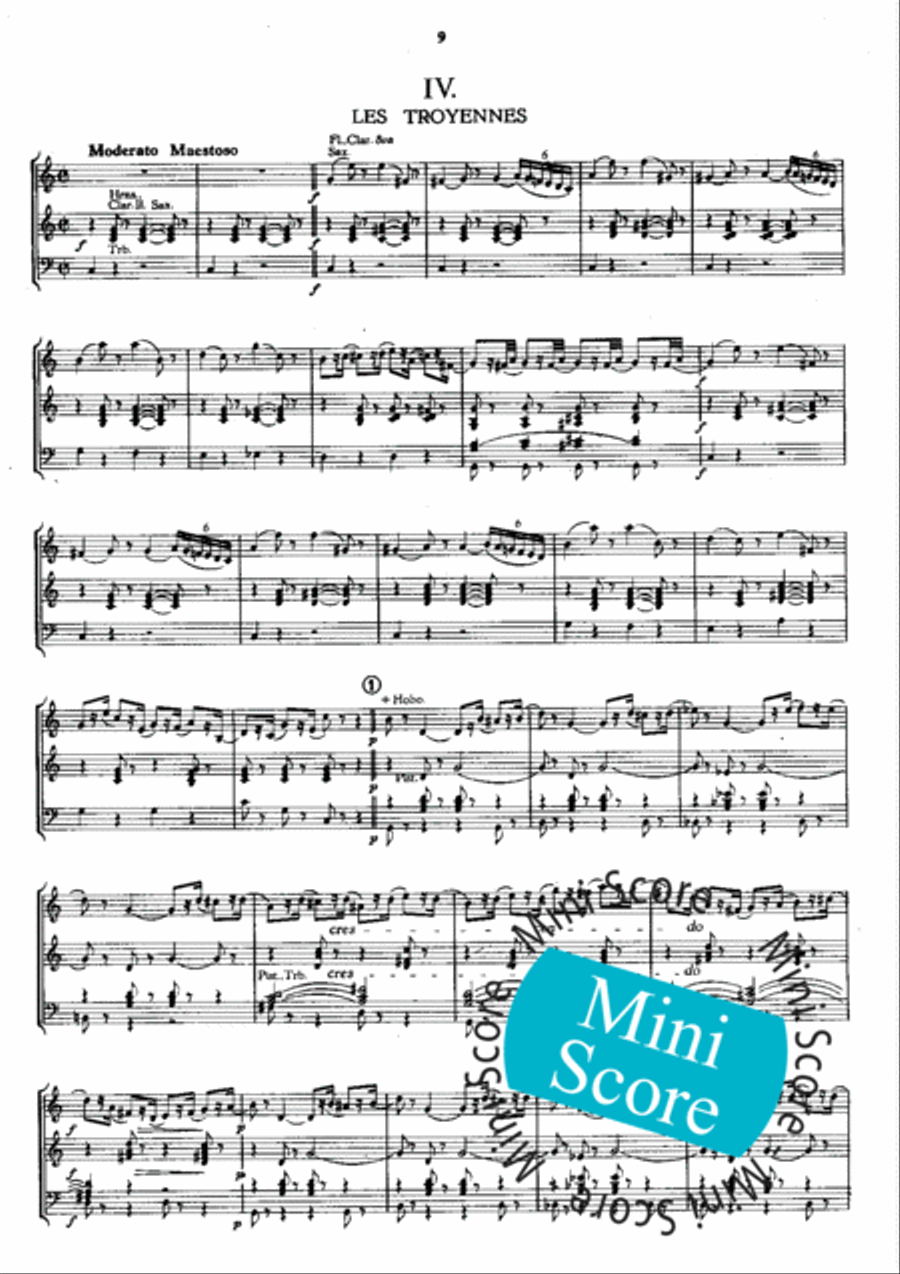 Faust Ballet Faust Ballet Concert Band scores gallery preview page 13