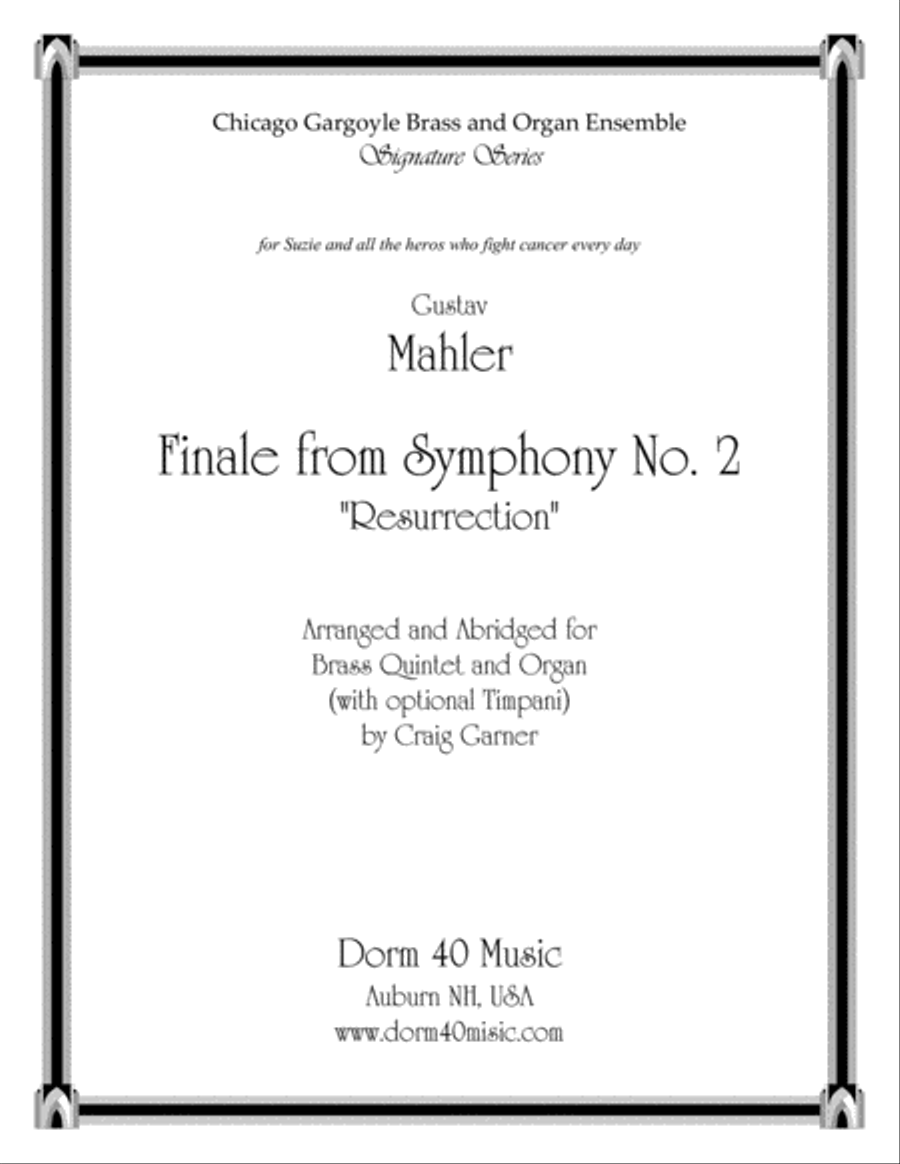 Finale, from Symphony No. 2 