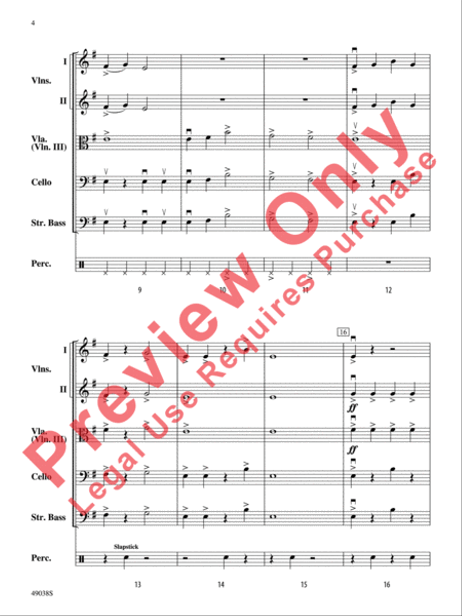 The 31st Day of Oktober String Orchestra scores gallery preview page 5