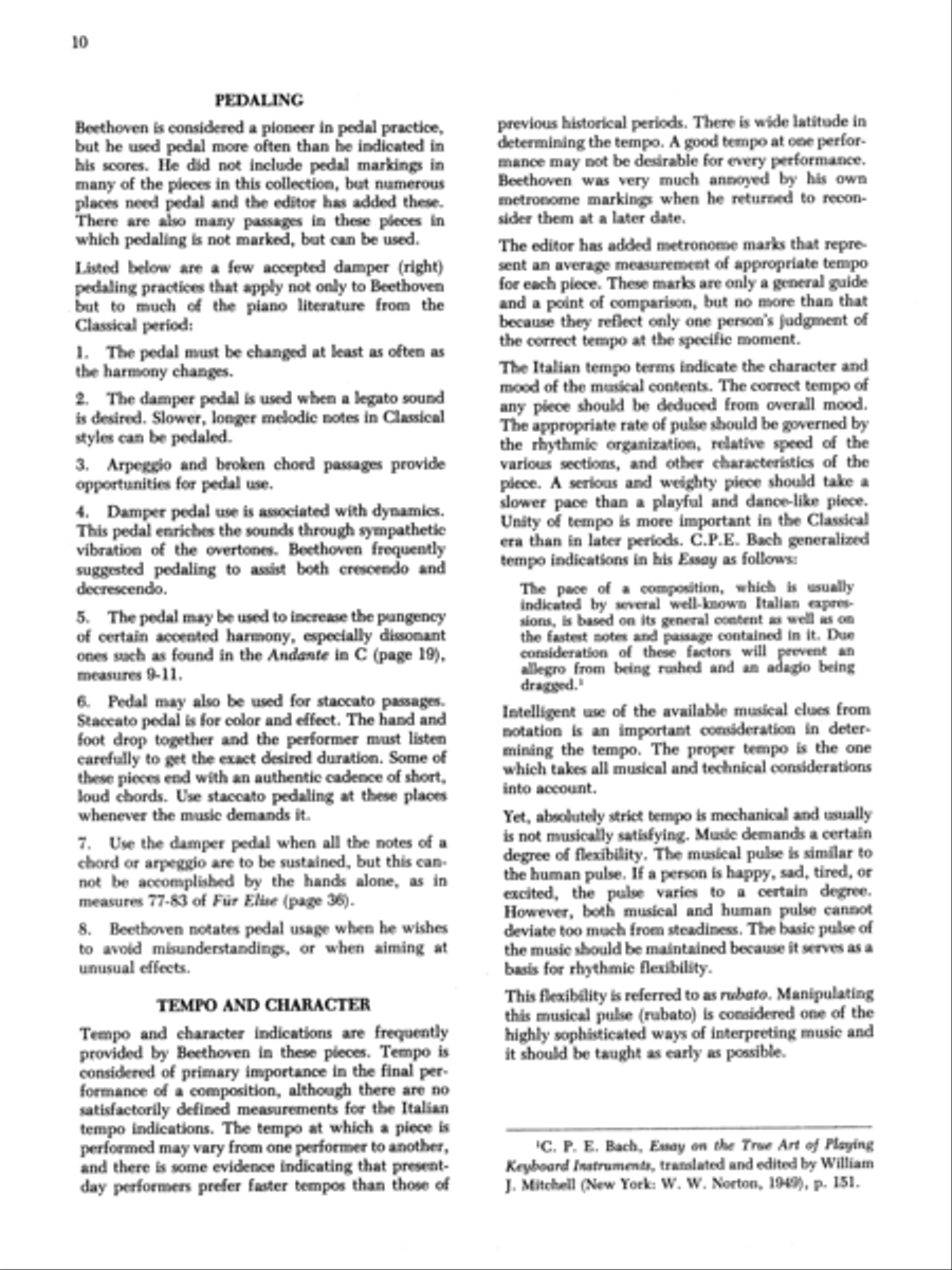 At the Piano with Beethoven Piano Solo scores gallery preview page 10