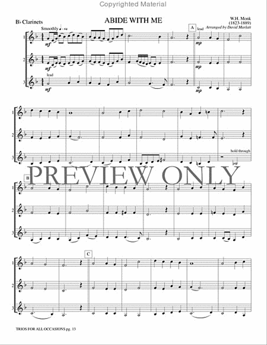 Trios for All Occasions Small Ensemble scores gallery preview page 14