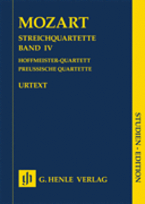 Book cover for String Quartets – Volume IV