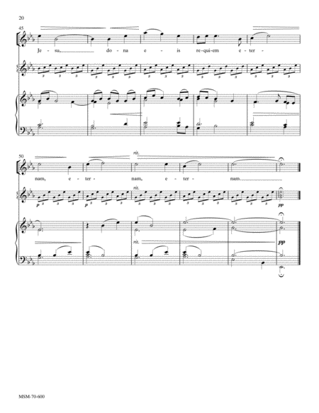 Requiem (Choral Score) image number null