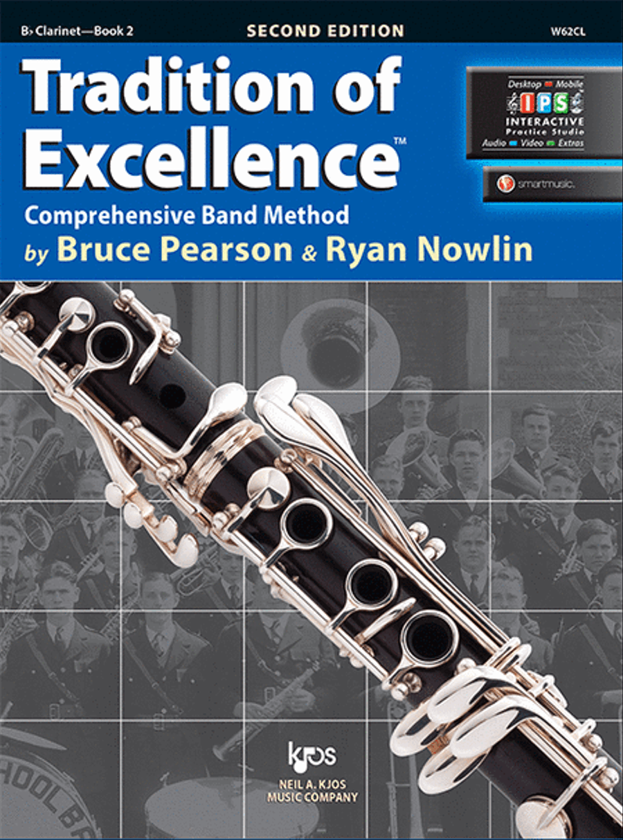 Tradition of Excellence Book 2 - Bb Clarinet Concert Band Methods scores gallery preview page 1