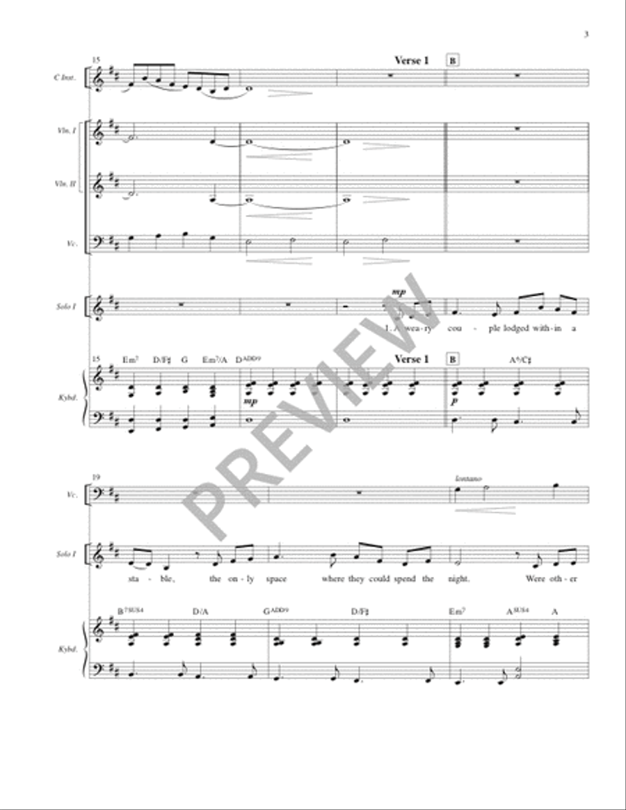 A Weary Couple - Full Score Cello scores gallery preview page 4