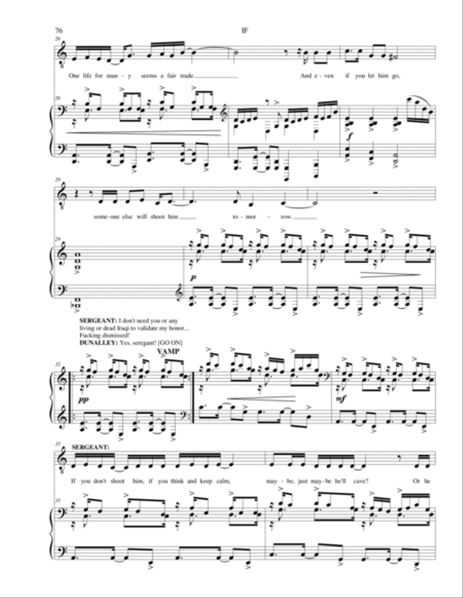 If Voice Solo scores gallery preview page 4