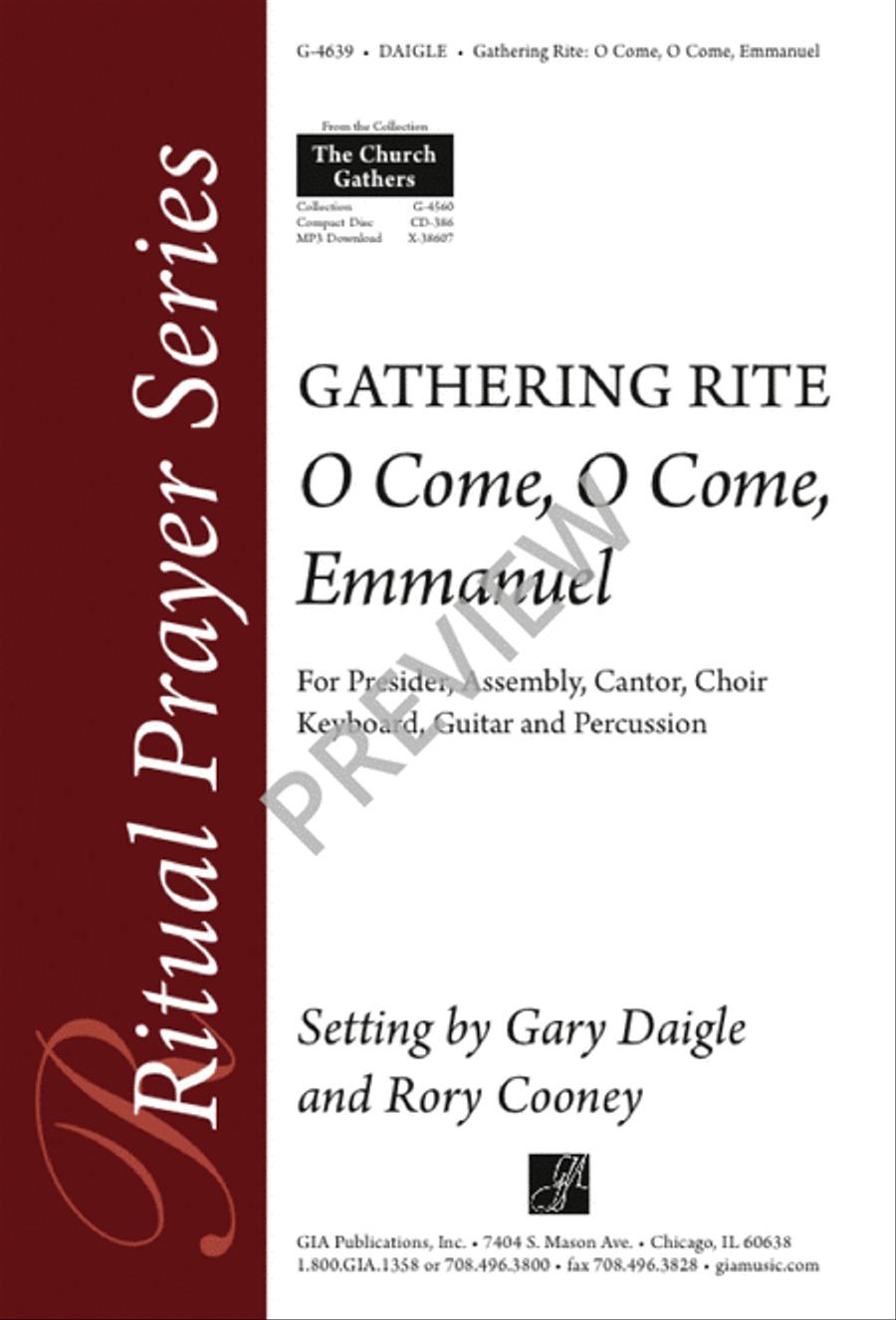 O Come, O Come, Emmanuel 4-Part scores gallery preview page 1