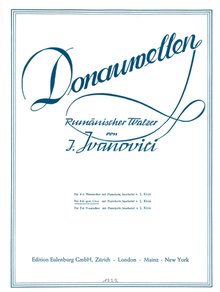 Book cover for Donauwellen (Waves of the Danube)